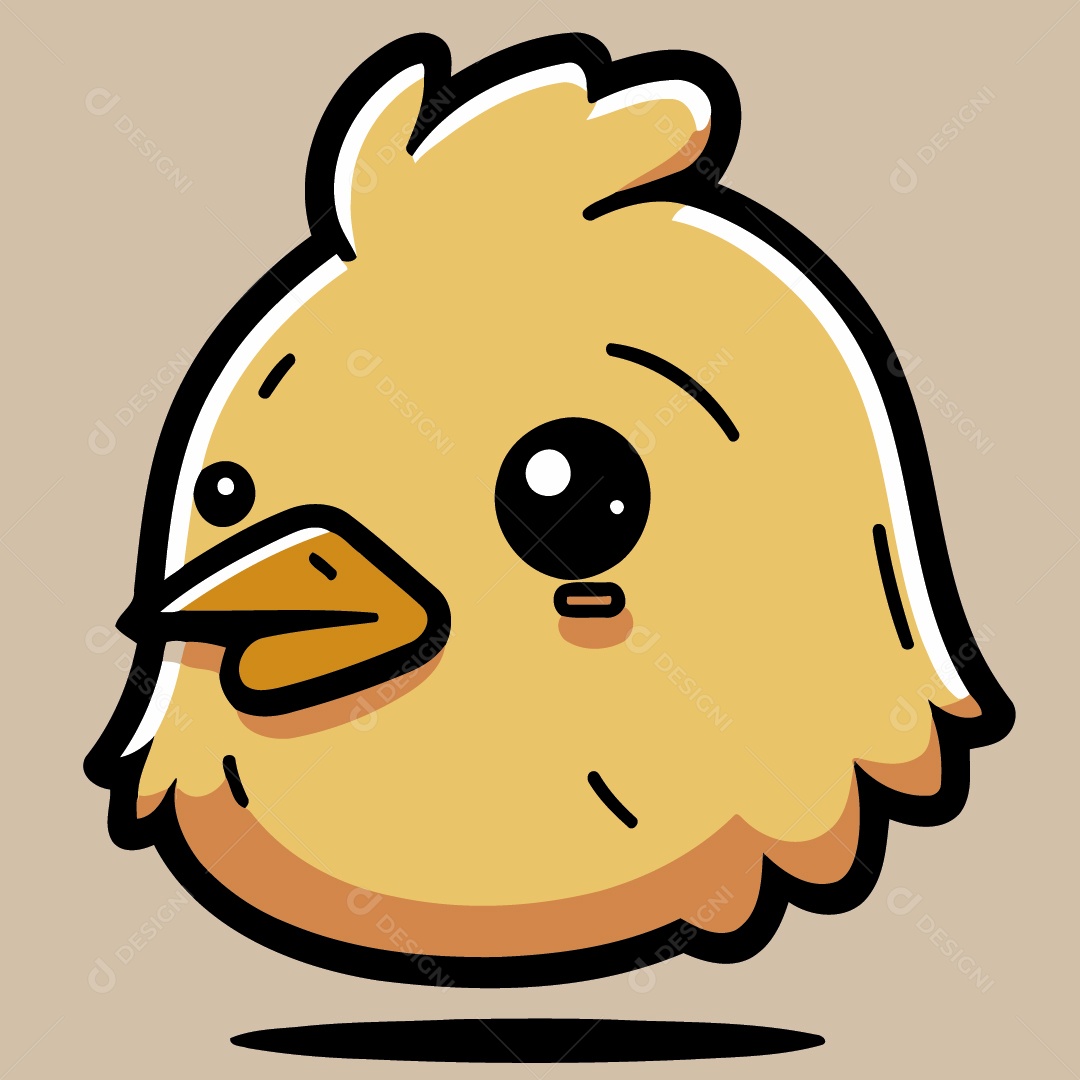 Pintinho Ilustração Vetor EPS