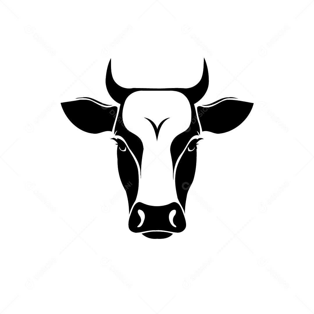 Vaca Desenho Vetor EPS