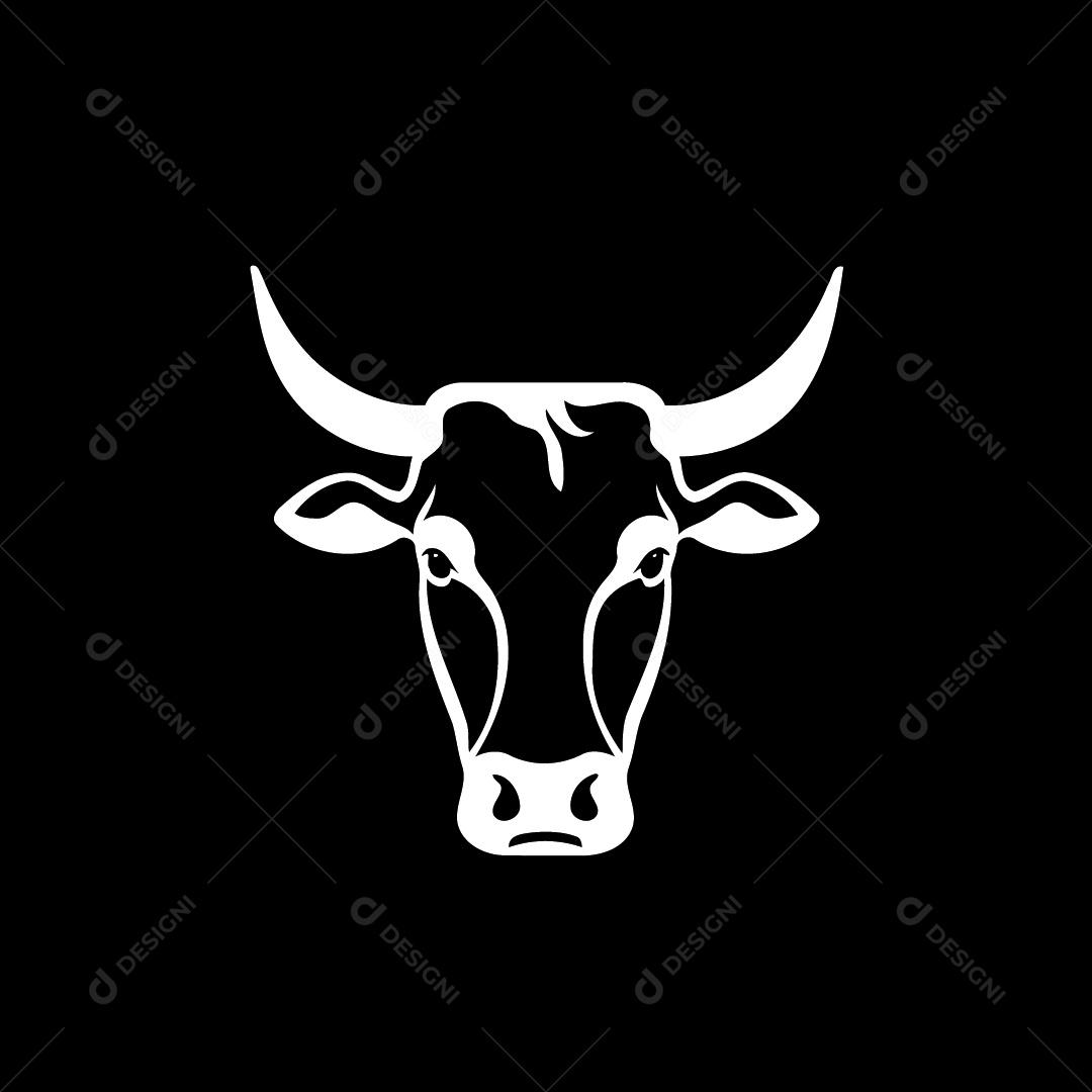 Vaca Ilustração Vetor EPS