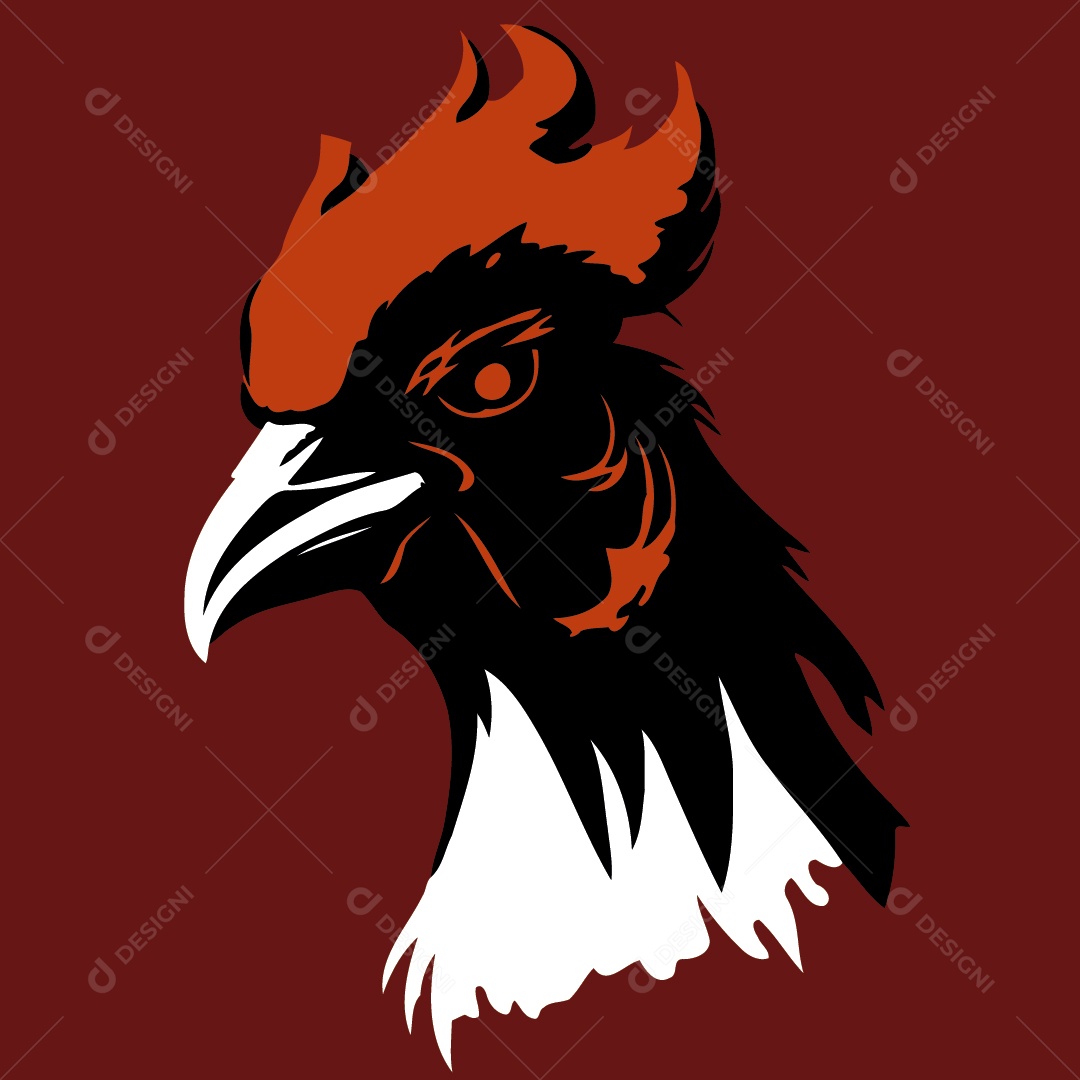 Galinha Ilustração Vetor EPS