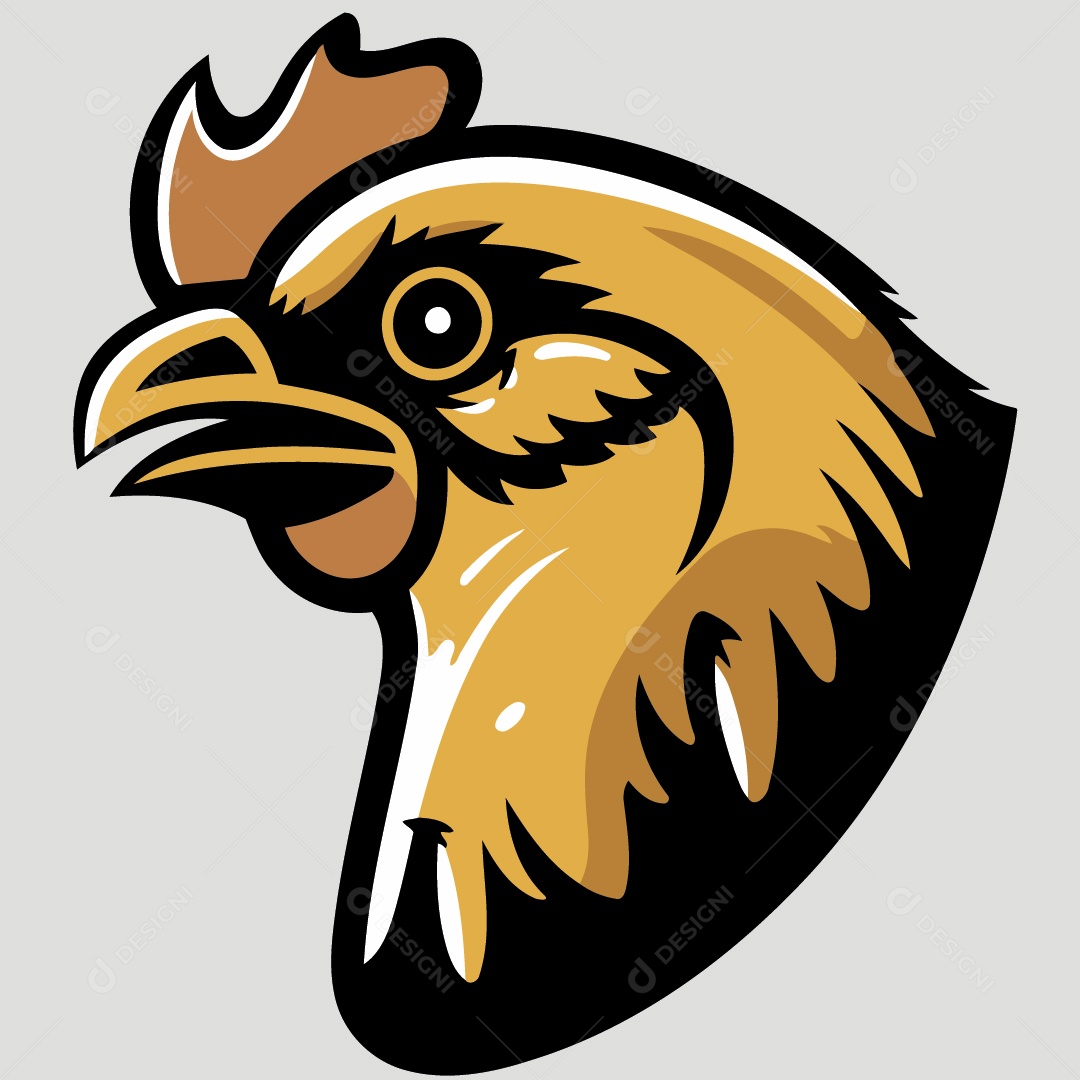 Galinha Ilustração Vetor EPS