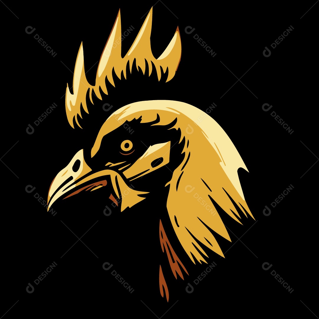 Galinha Ilustração Vetor EPS