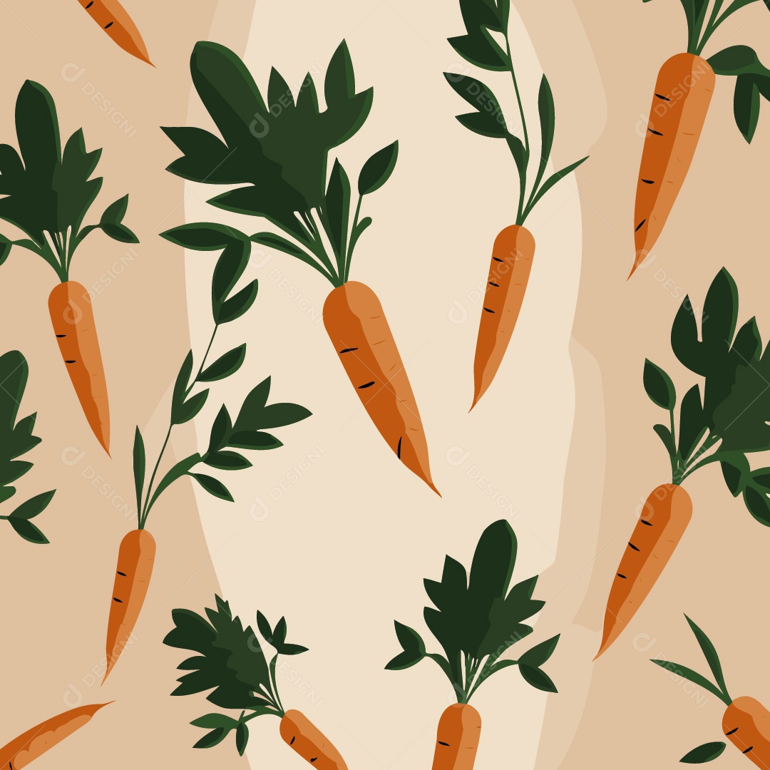 Cenoura Ilustração Vetor EPS