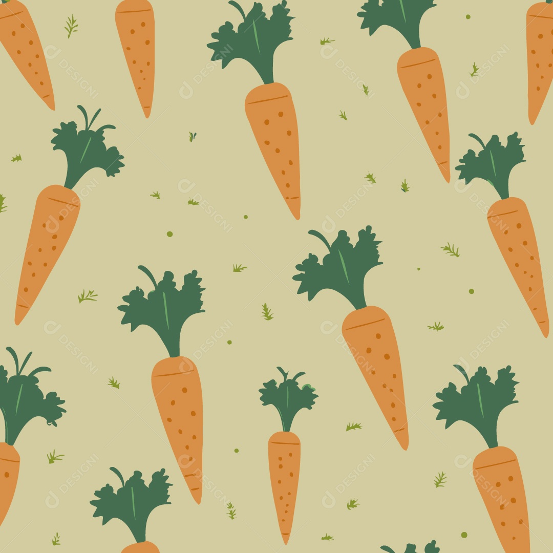 Cenoura Ilustração Vetor EPS