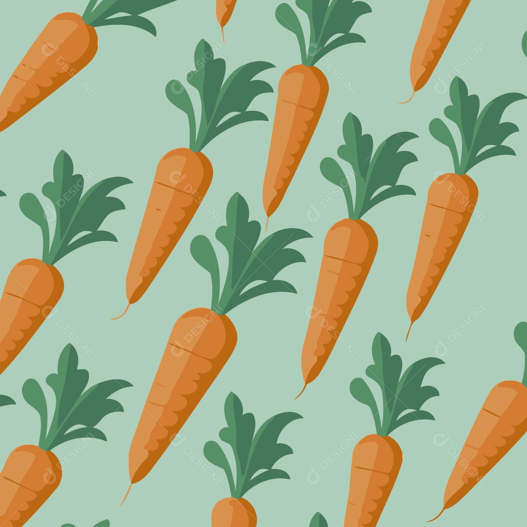 Cenoura Ilustração Vetor EPS