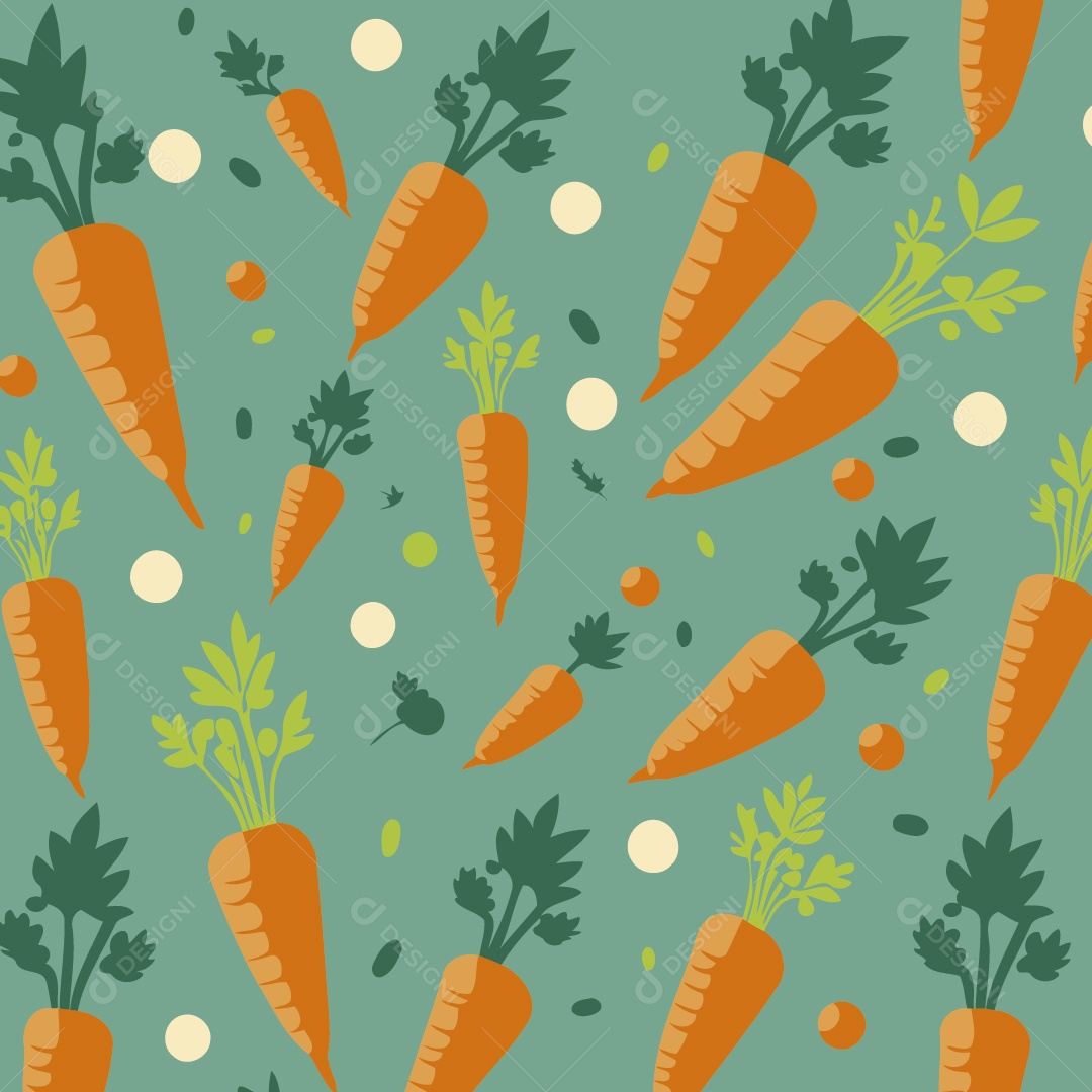 Cenoura Ilustração Vetor EPS