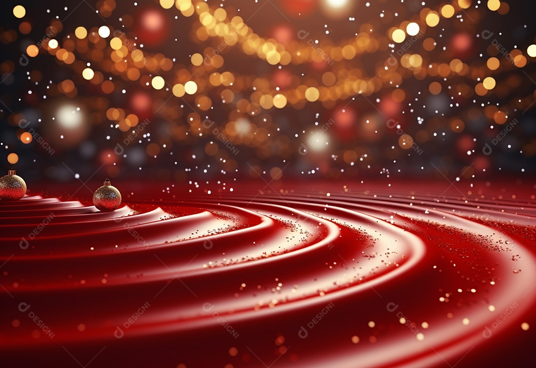 Foto abstrata fundo de natal imagem realista