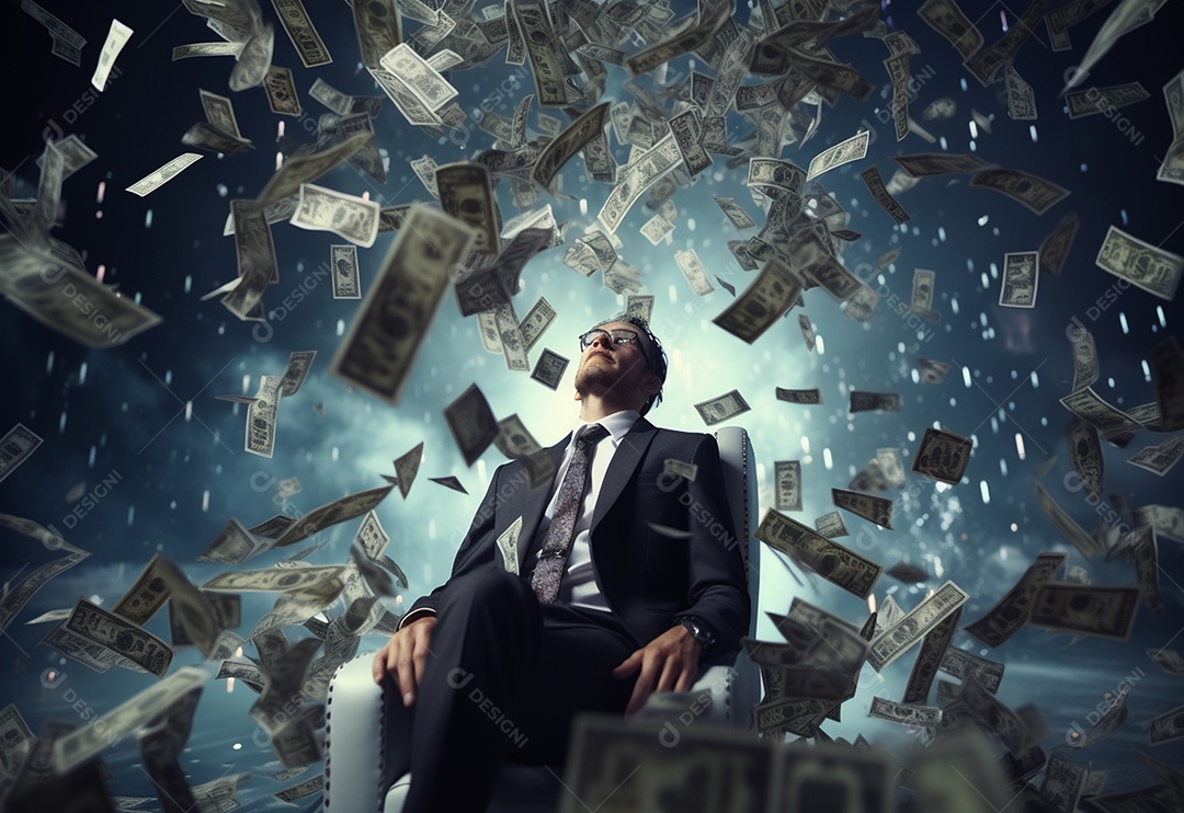 Foto O conceito de liberdade financeira e sucesso nos negócios