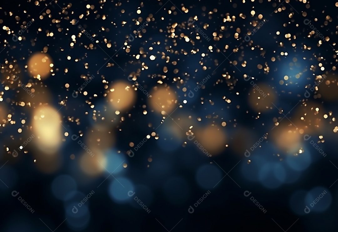 Background abstrato com partículas de brilho