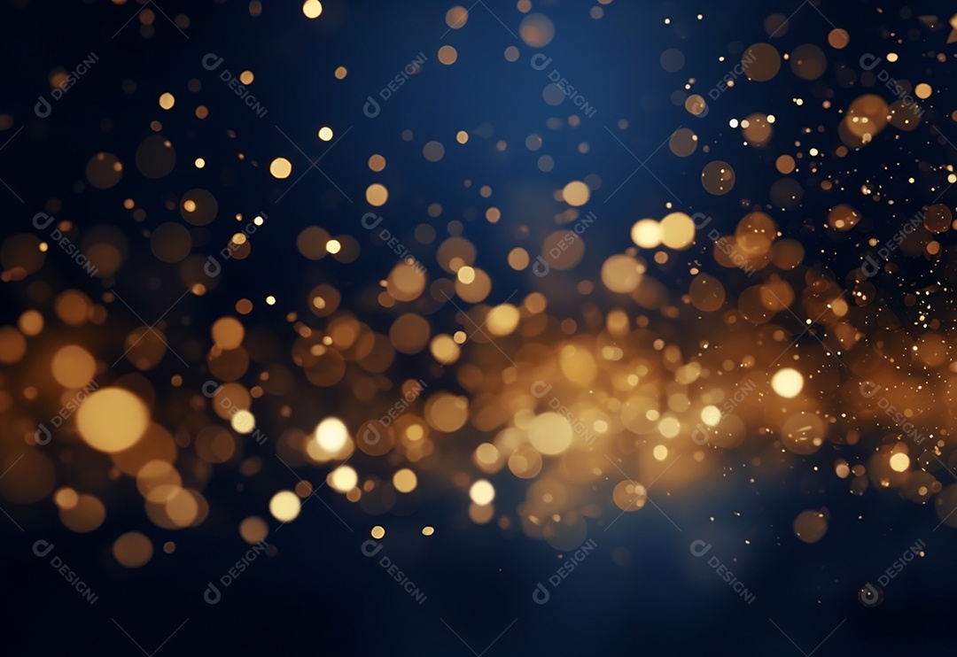 Background abstrato com partículas de brilho