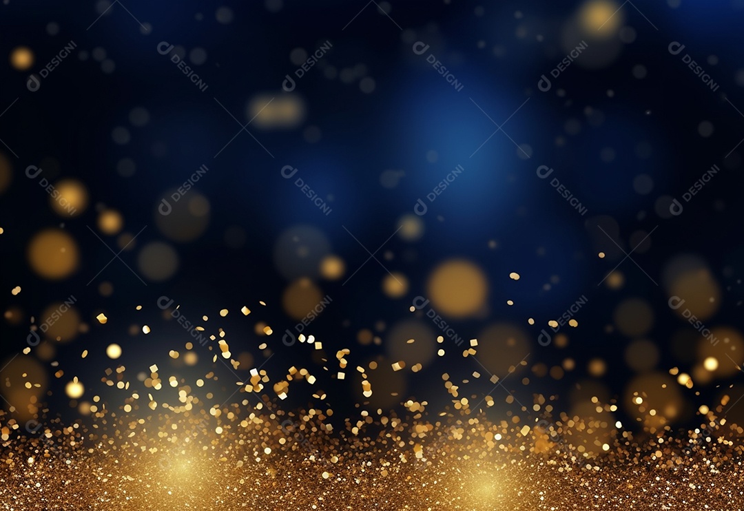 Background abstrato com partículas de brilho