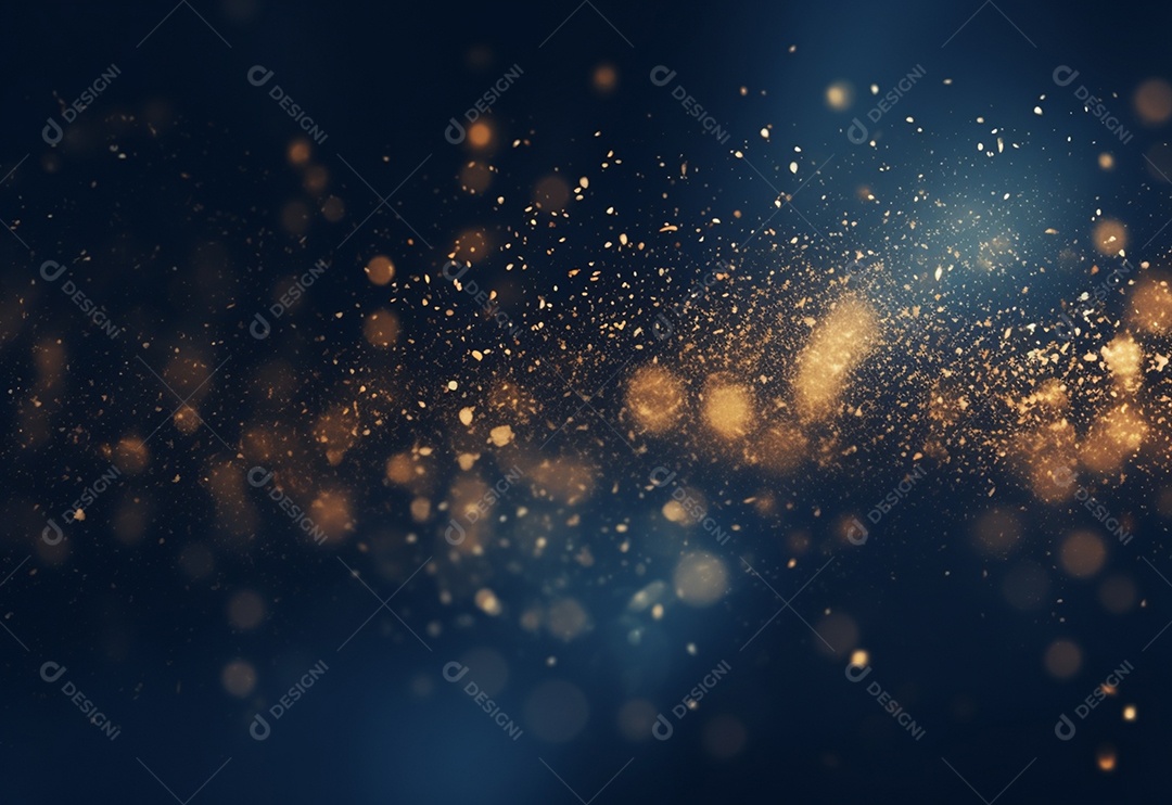 Background abstrato com partículas de brilho