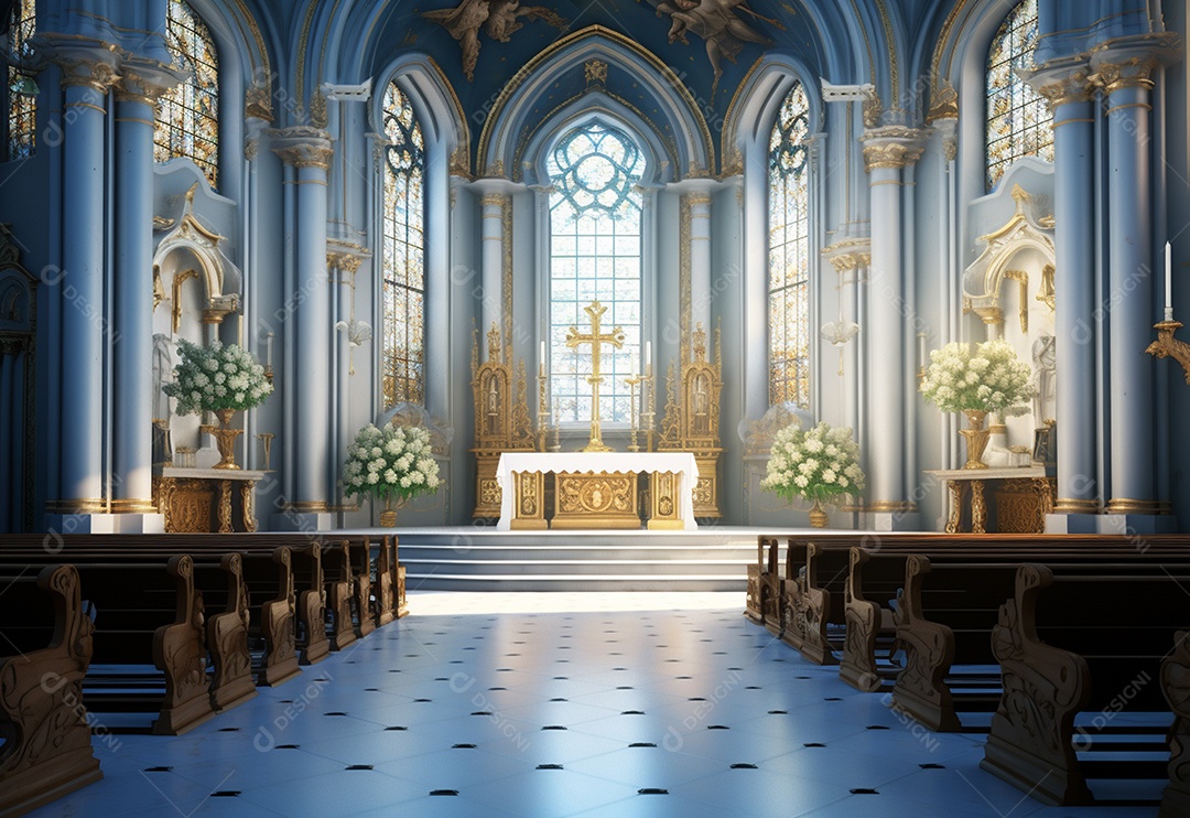 Fundo do conceito de religião cristã