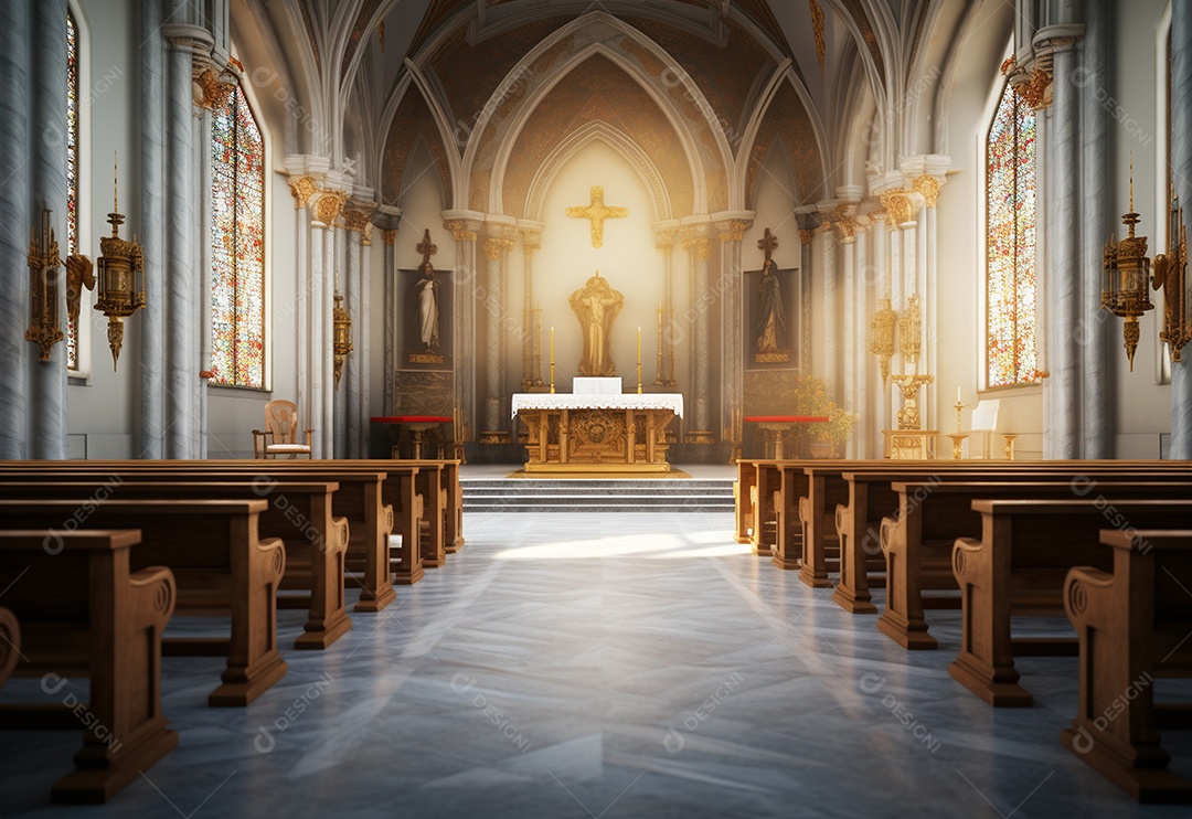 Fundo do conceito de religião cristã