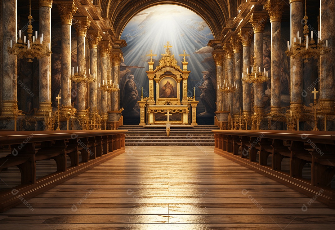 Fundo do conceito de religião cristã