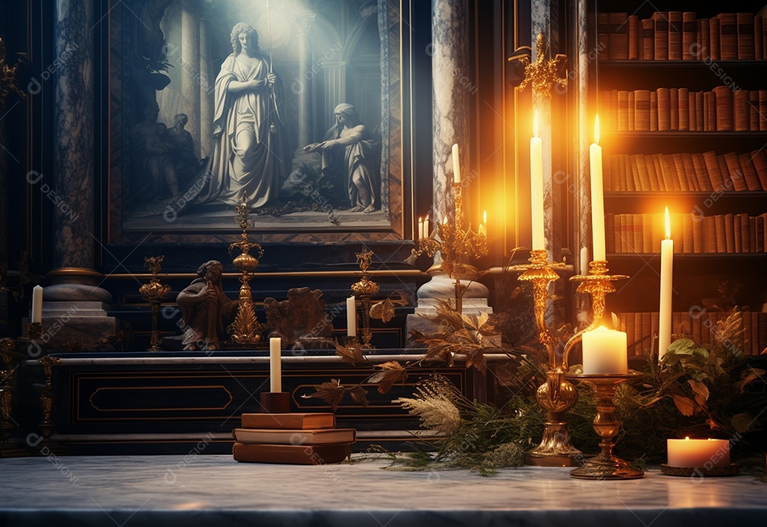 Fundo do conceito de religião cristã