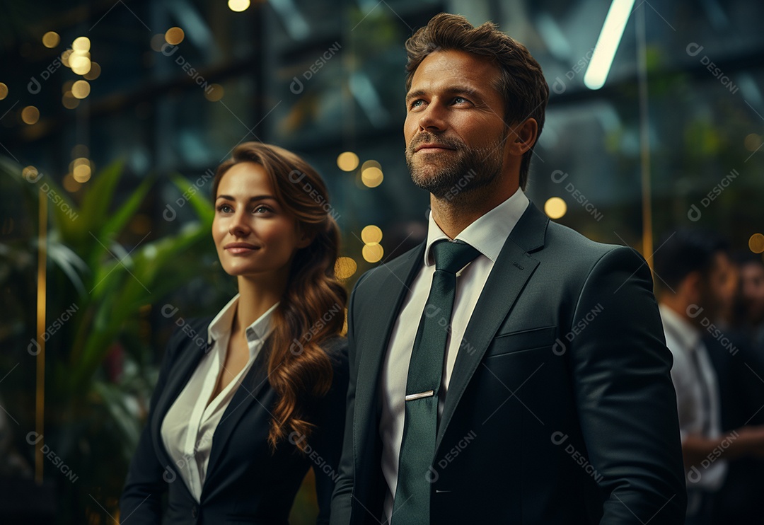 Gerente de banco feliz apertando a mão de um cliente