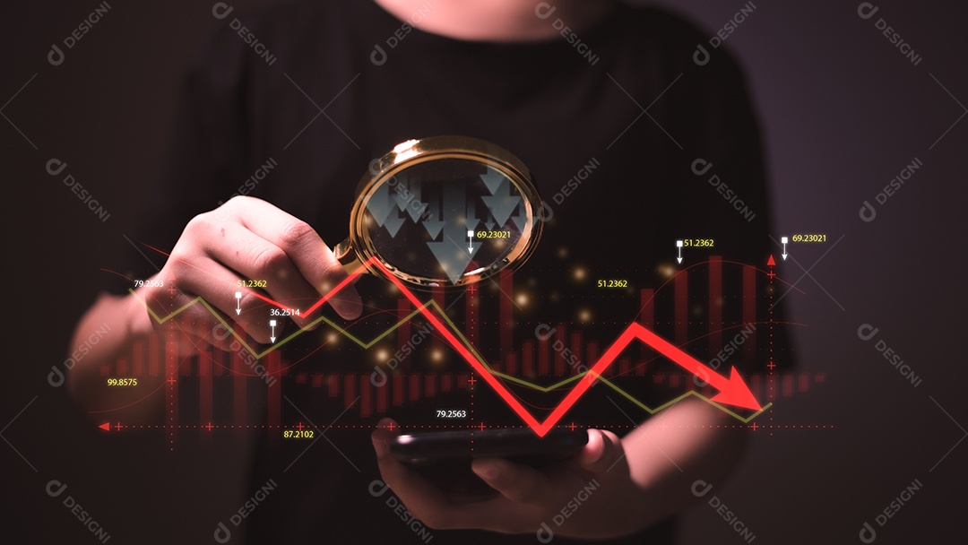 Os valores das propriedades estão diminuindo constantemente.