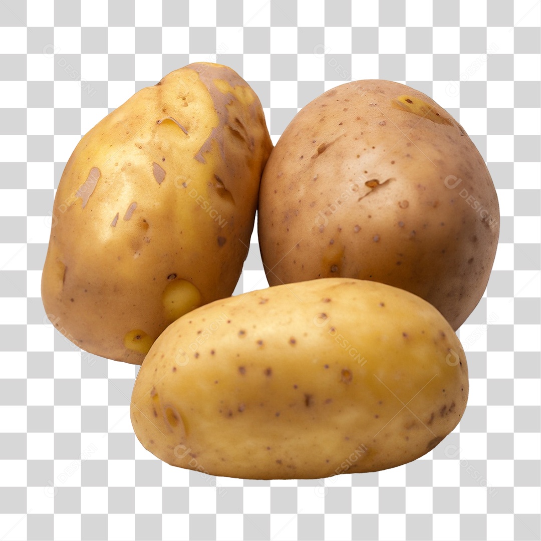 Batatas com Casca Legumes PNG Transparente