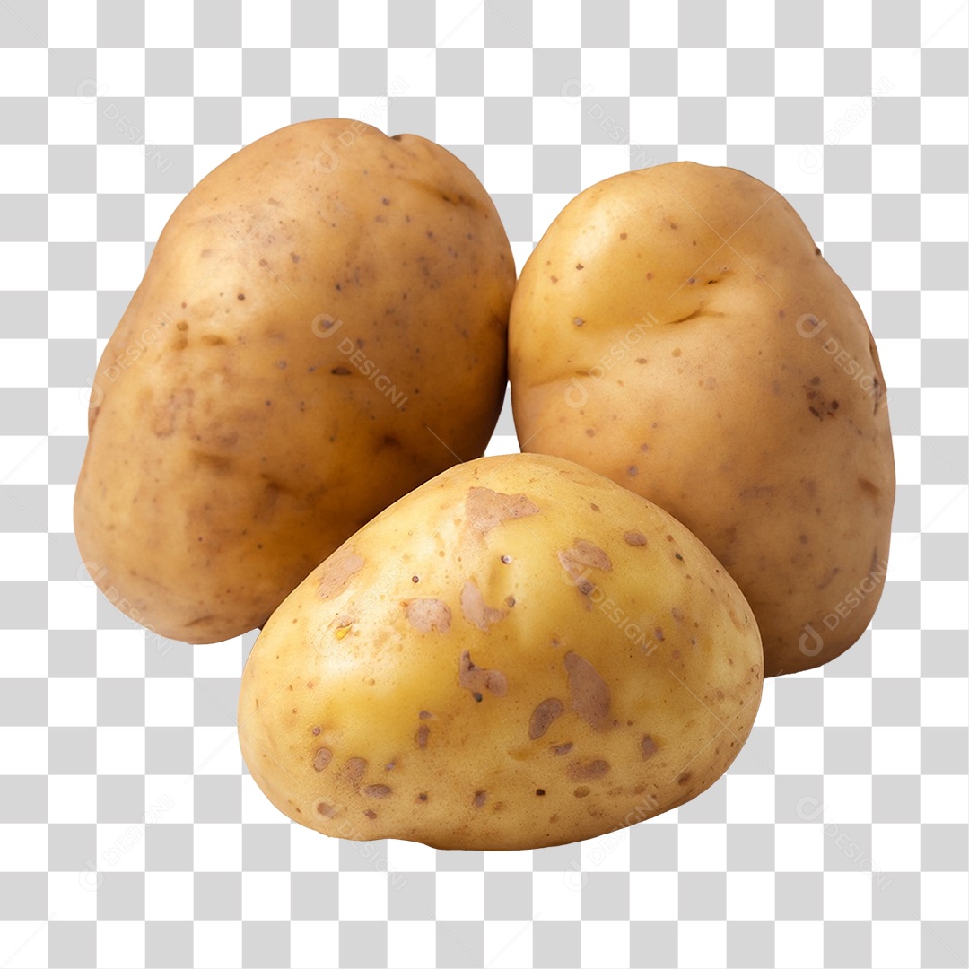 Batatas com Casca Legumes PNG Transparente
