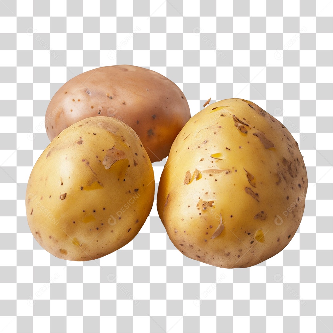 Batatas com Casca Legumes PNG Transparente