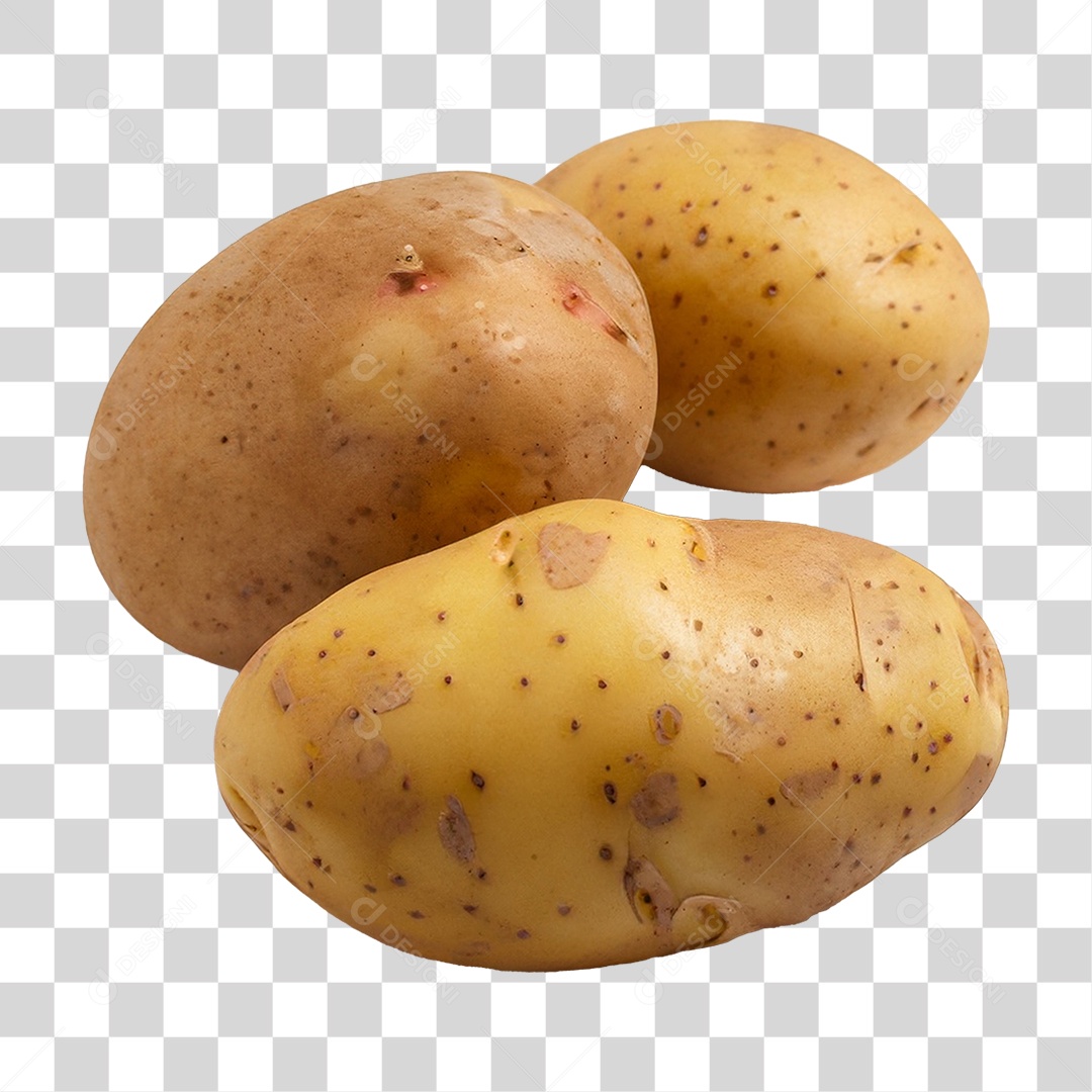 Batatas com Casca Legumes PNG Transparente