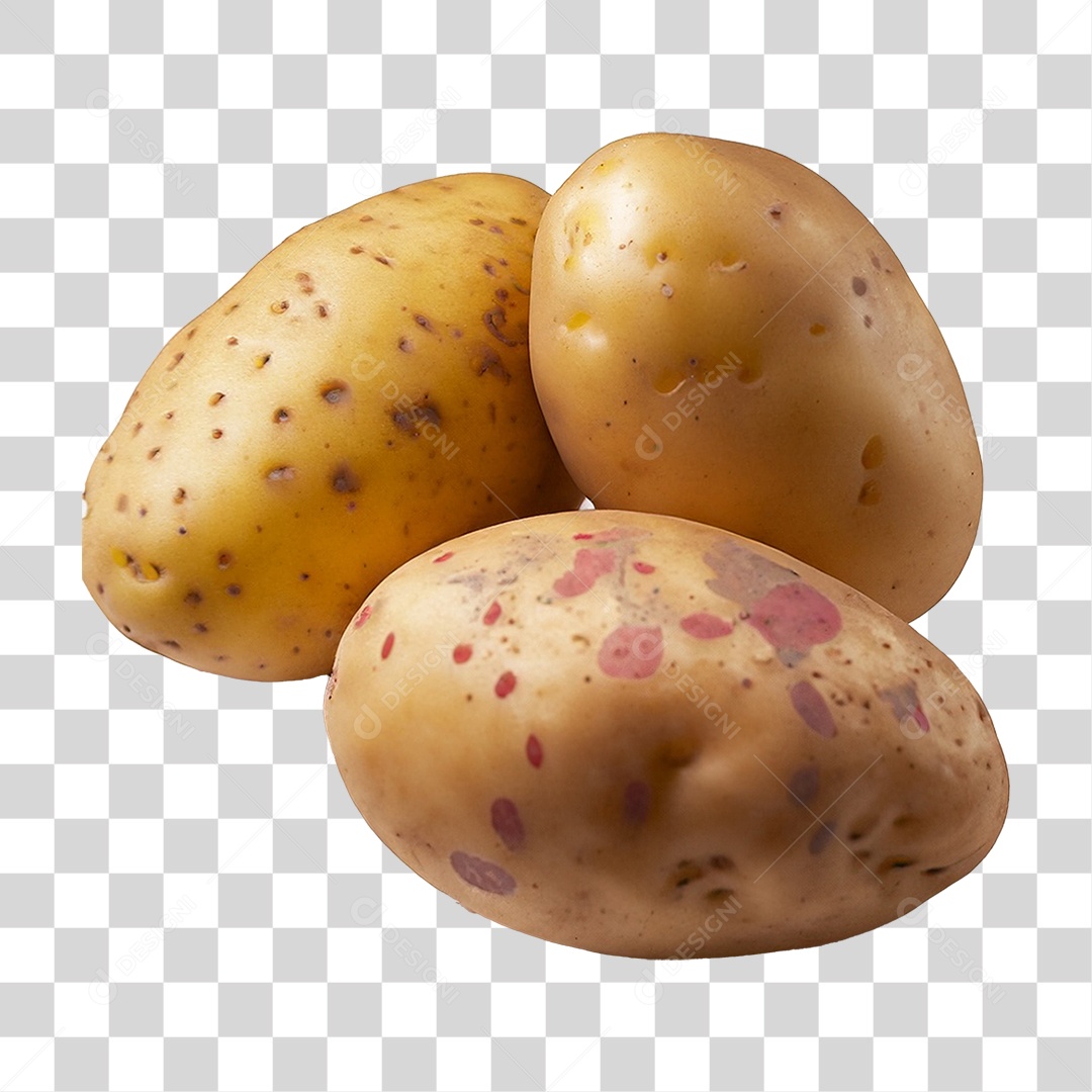 Batatas com Casca Legumes PNG Transparente