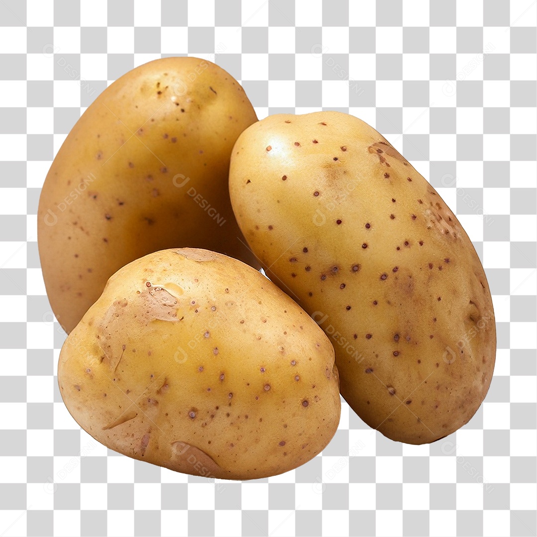 Batatas com Casca Legumes PNG Transparente