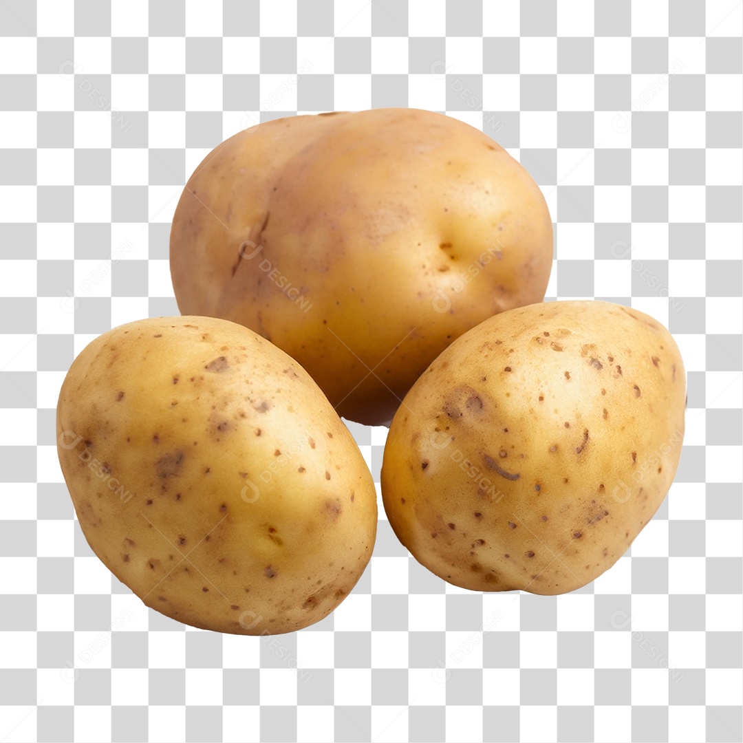 Batatas com Casca Legumes PNG Transparente