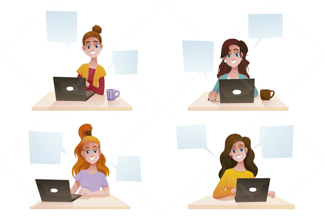 Prensagens Trabalhando Ilustração Vetor EPS