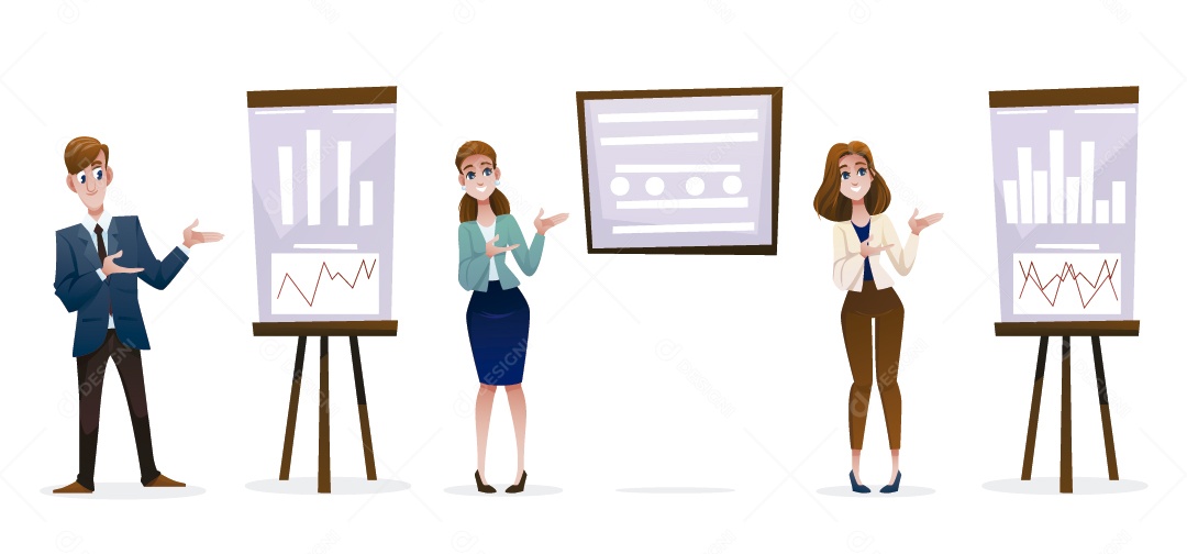 Prensagens Trabalhando Ilustração Vetor EPS