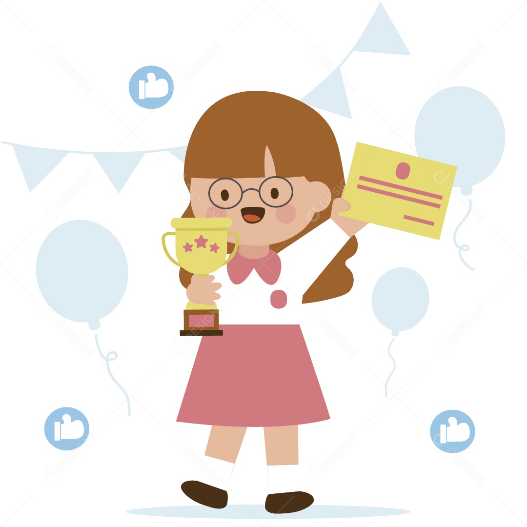 Personagens Ilustração Vetor EPS