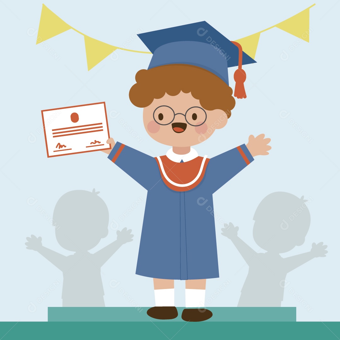 Personagens Ilustração Vetor EPS