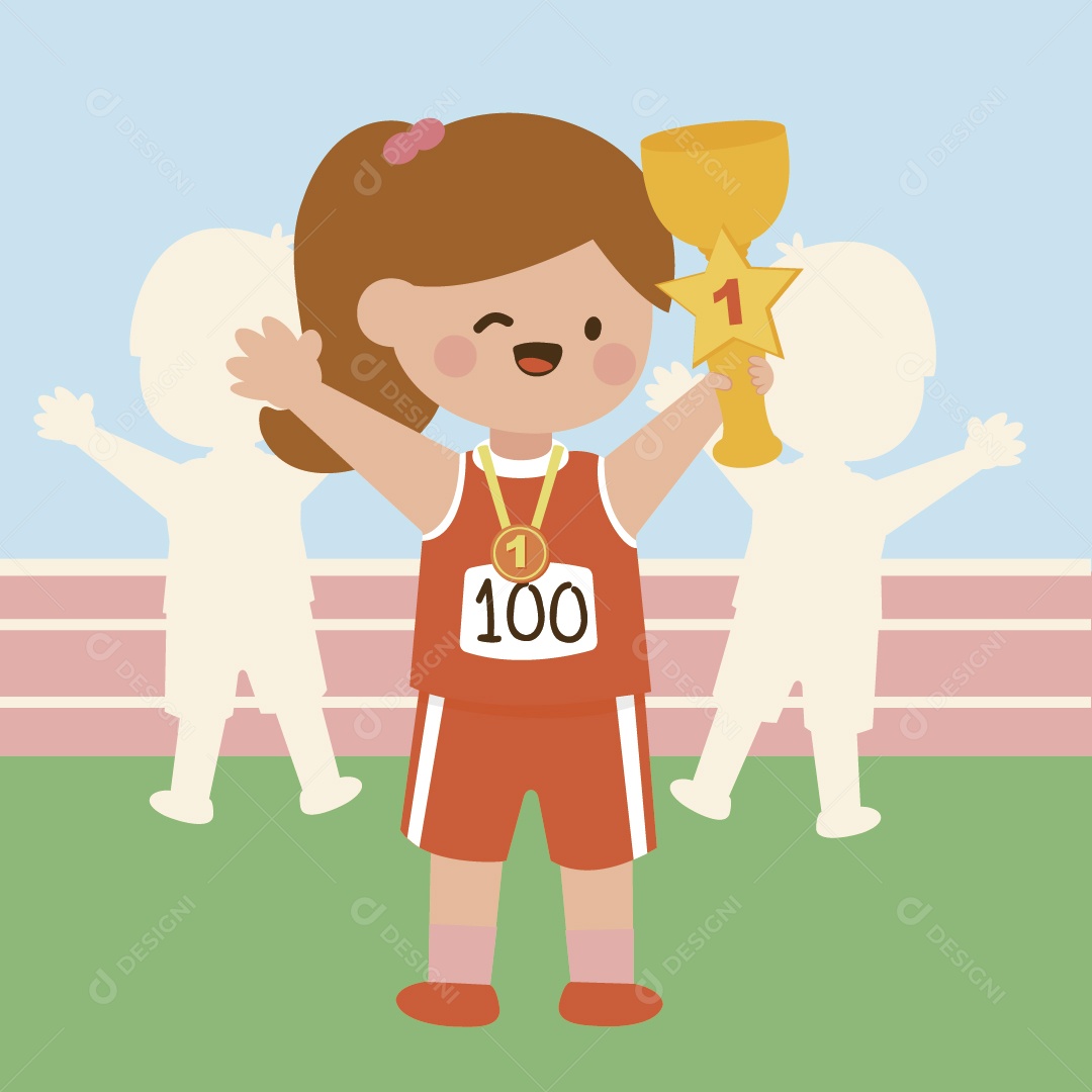 Personagens Ilustração Vetor EPS