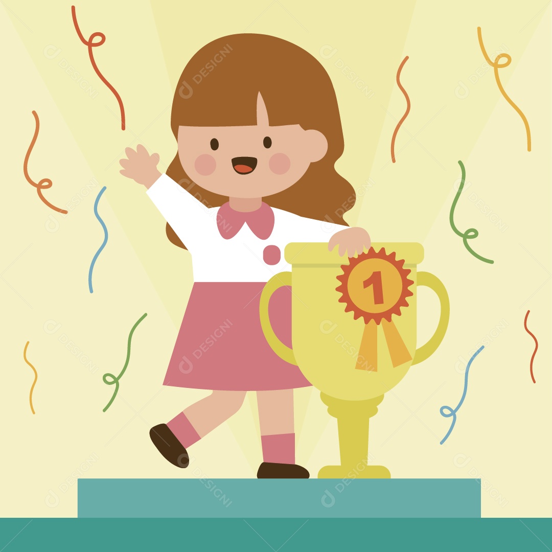 Personagens Ilustração Vetor EPS