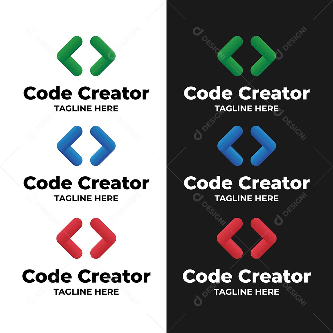 Logo Code Creator AI + EPS