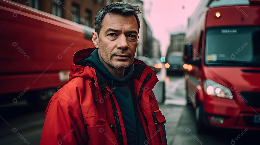 Vista de um socorrista prestando socorro