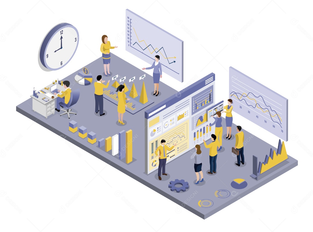 Empresa Ilustração Vetor EPS