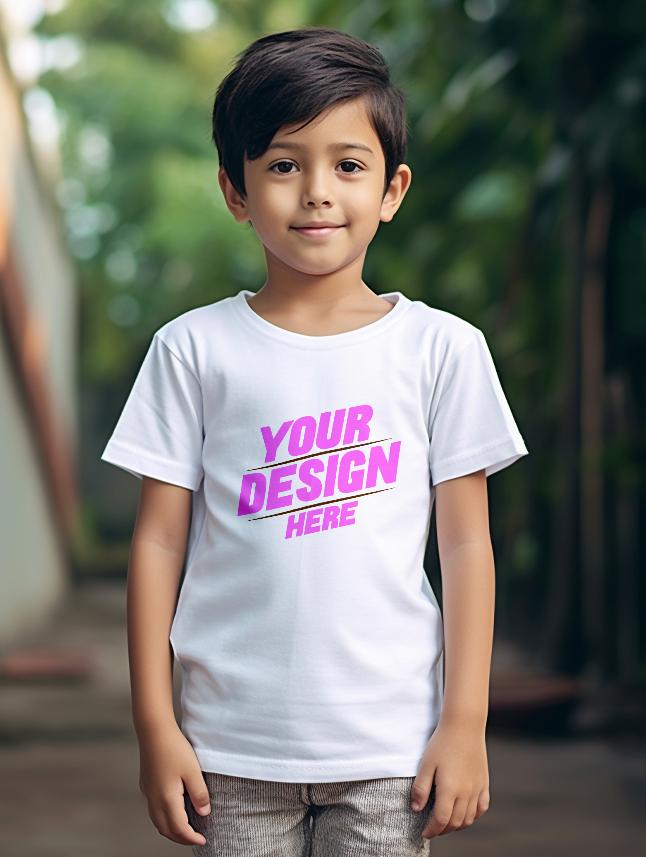 Mockup De Camisa Masculina T-Shirt PSD Editável