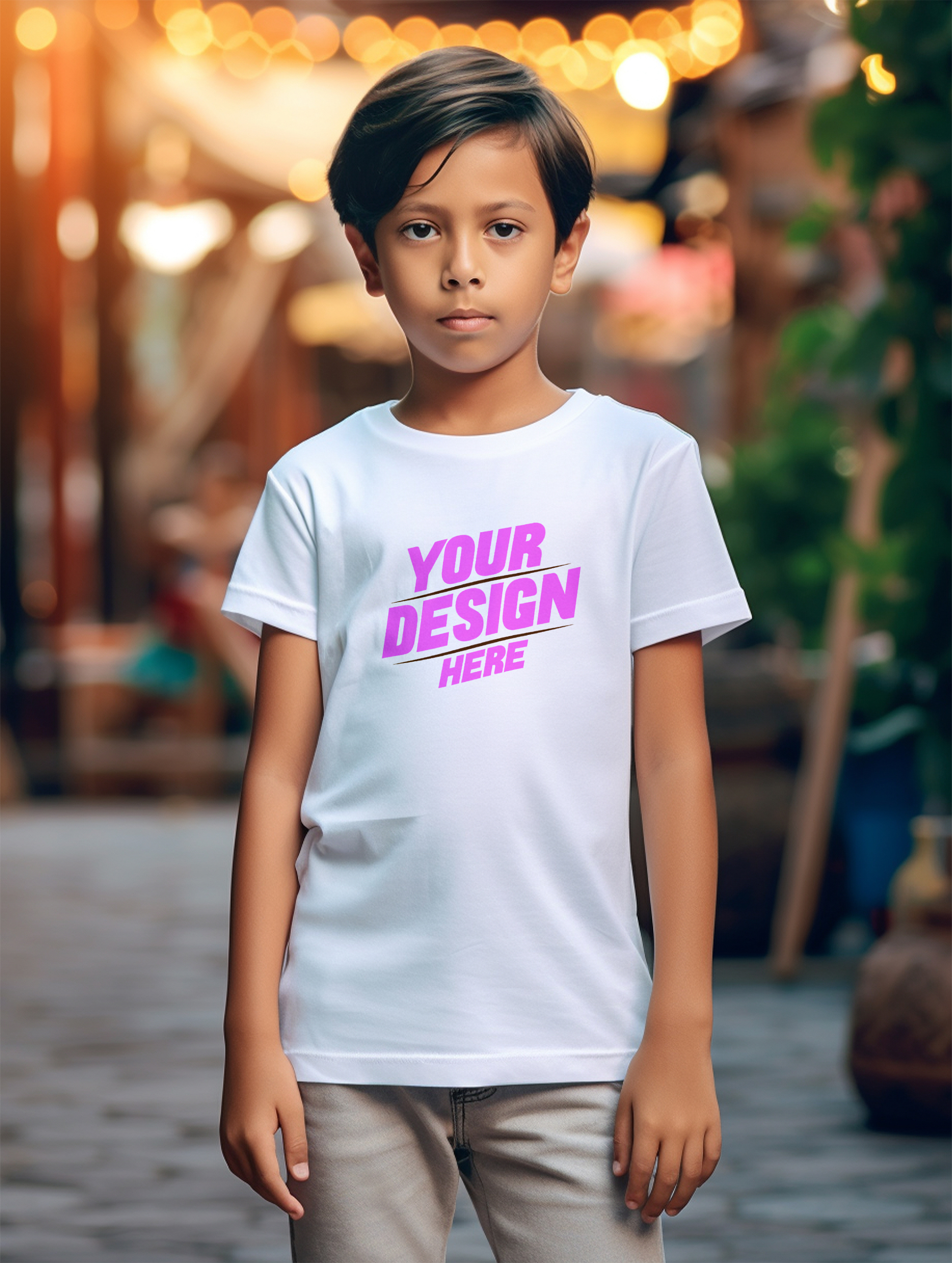 Mockup De Camisa Masculina T-Shirt PSD Editável