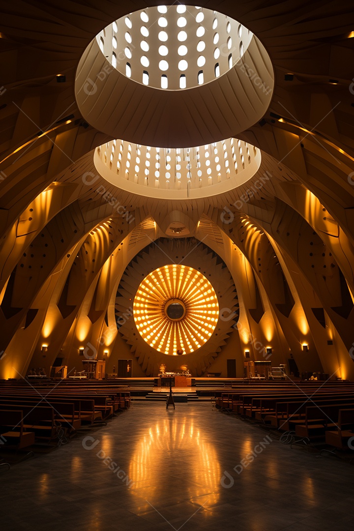 Cenário para evento com palco