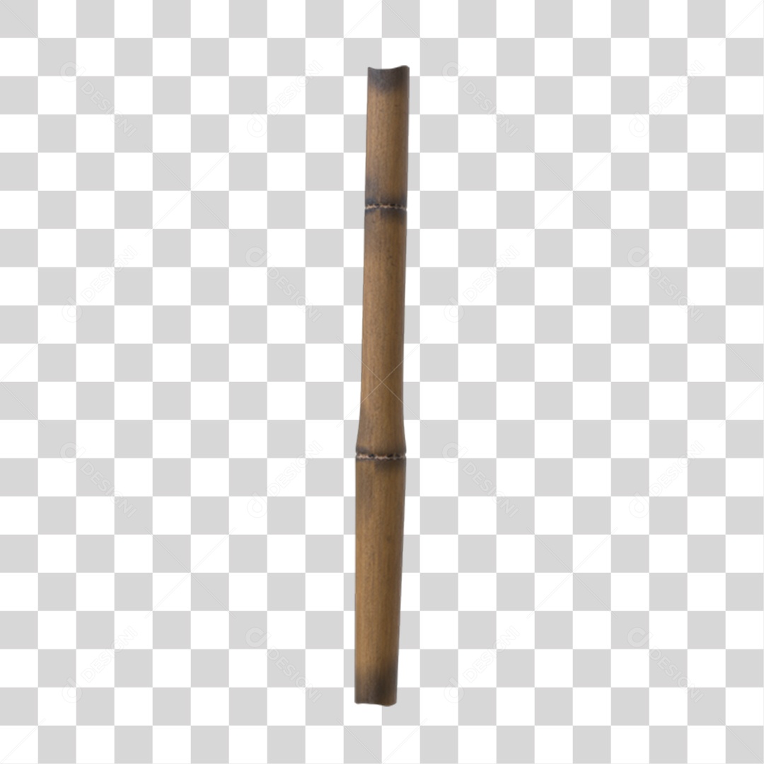 Elemento 3D Bambu Para Composição PNG Transparente