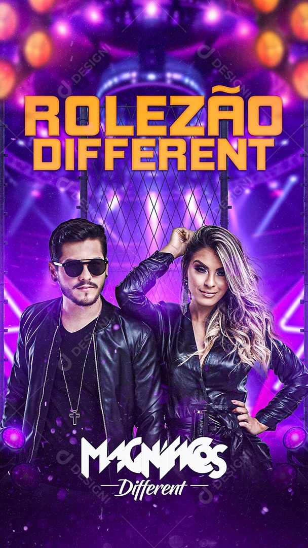 Story Rolezão Different Flyer Social Media PSD Editável