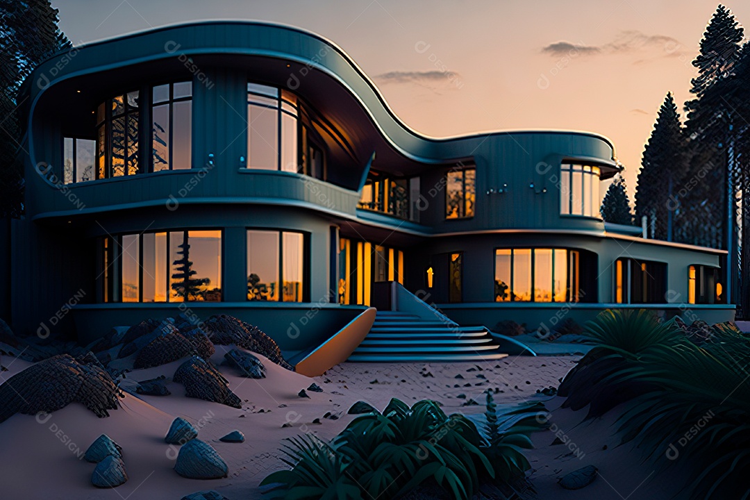 Imaginary_dreamy_style_3D_villa_retro_futuristic_modern_house (1415)