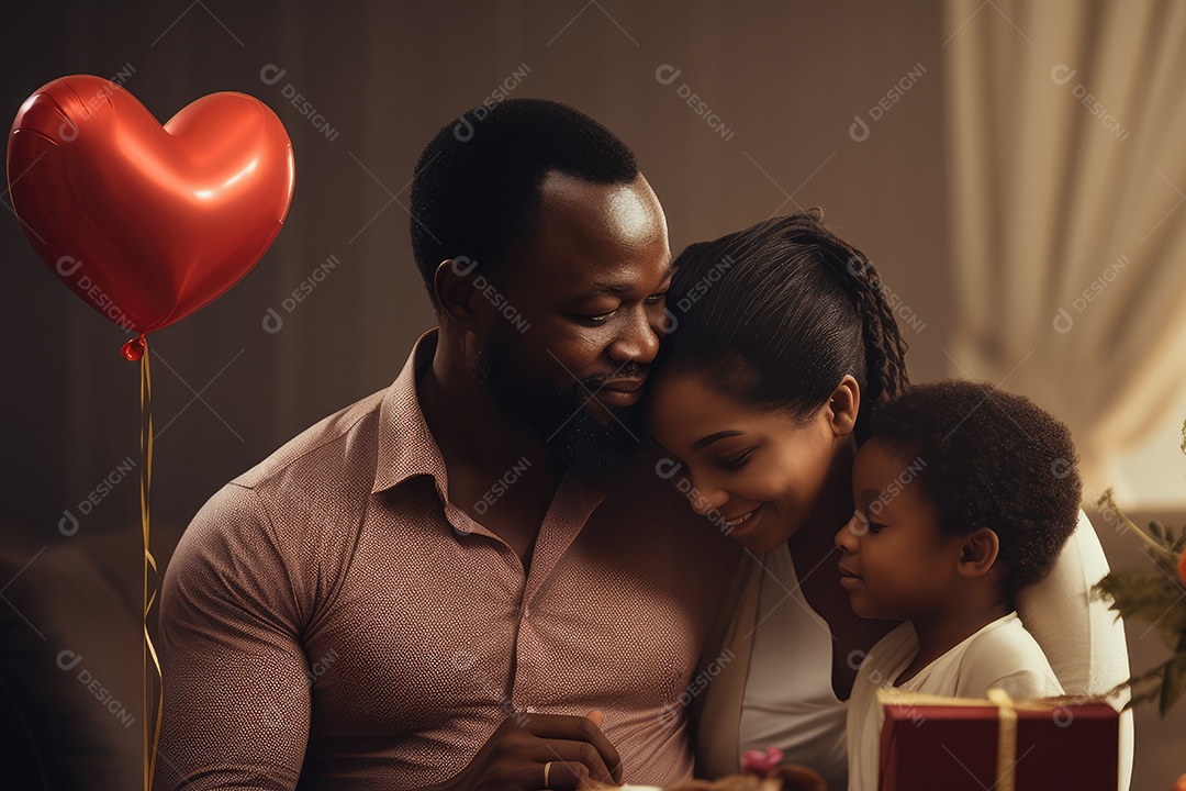 Pai e filho juntos sorridentes