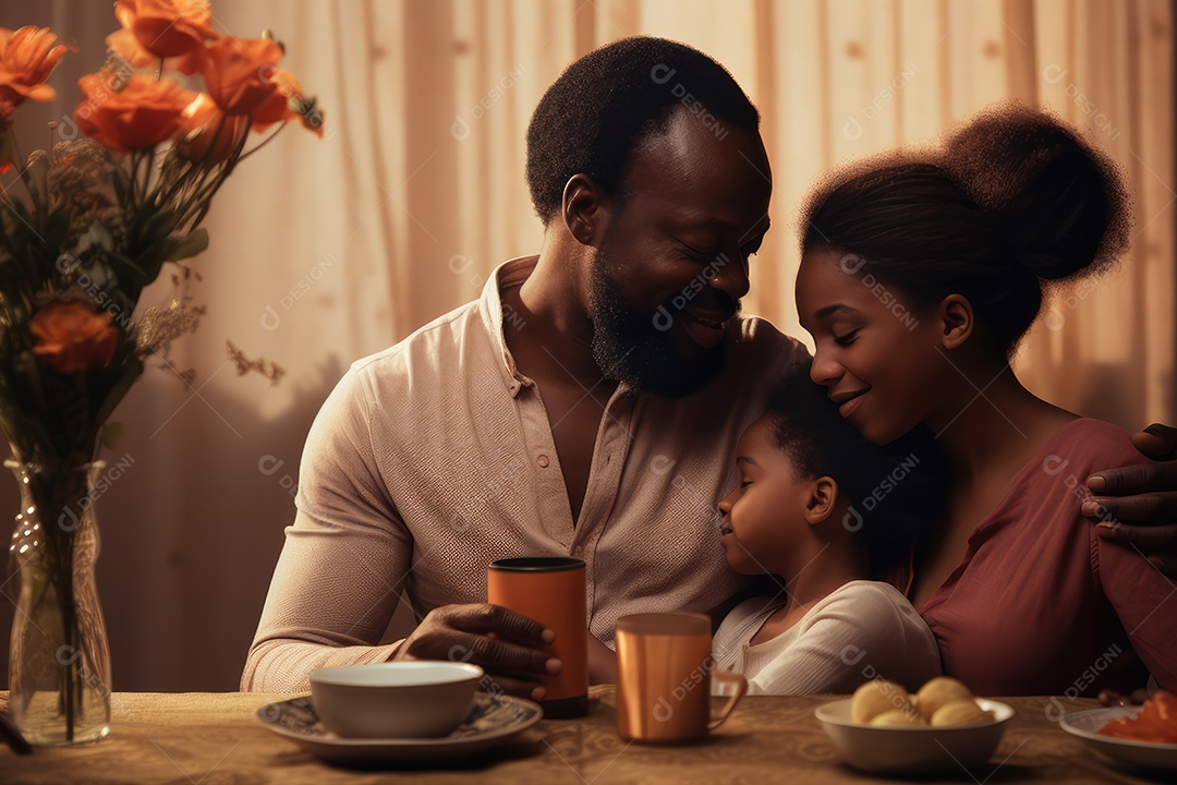 Pai e filho juntos sorridentes