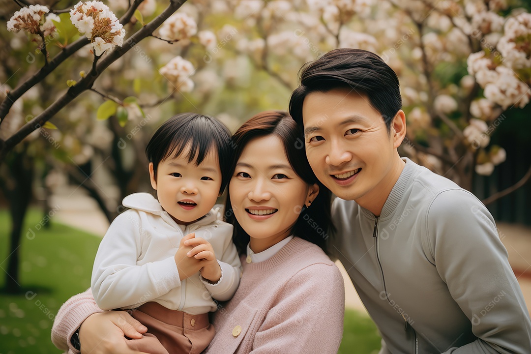 Pai e filho juntos sorridentes