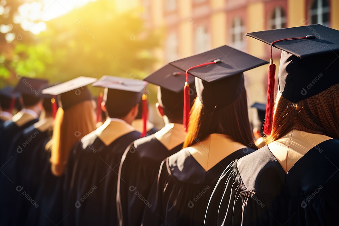 Alunos sorridentes, conceito dia do estudante