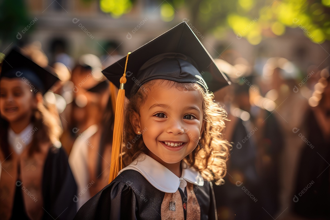 Alunos sorridentes, conceito dia do estudante