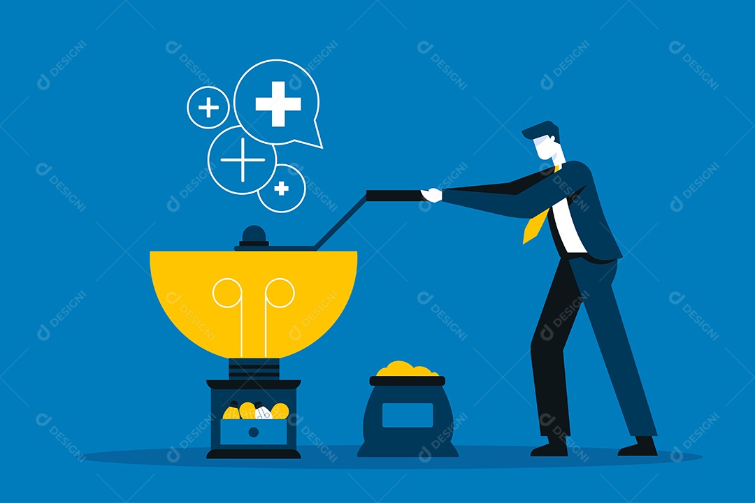 Conceito de Negócios Ilustrações Vetor EPS